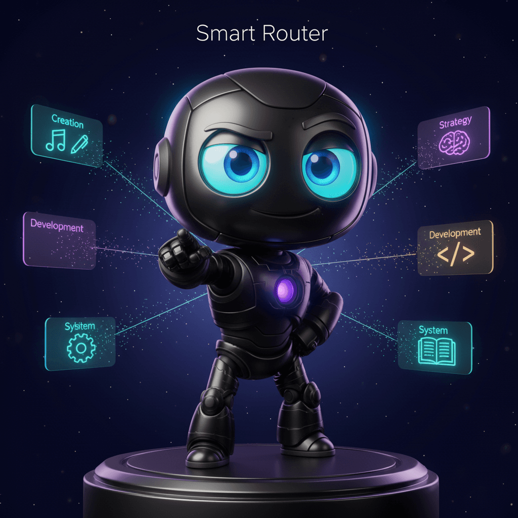 Agentic Creator OS — Smart Router