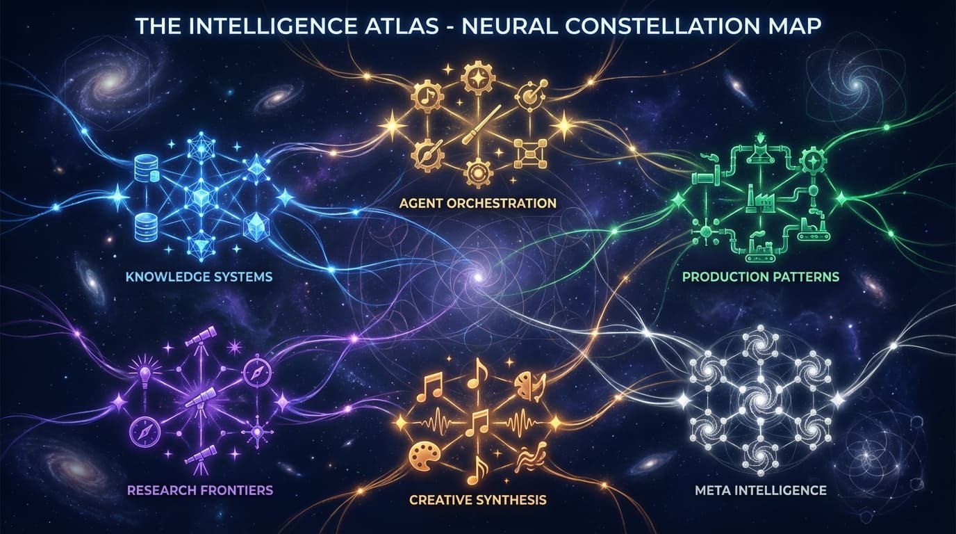 The Intelligence Atlas - Neural Constellation Map