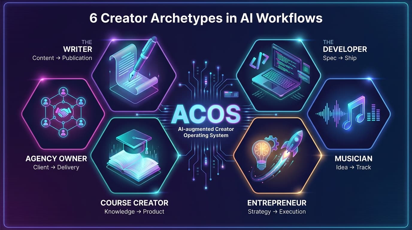 ACOS Use Cases: Find Your Creator Type and Ideal Workflow