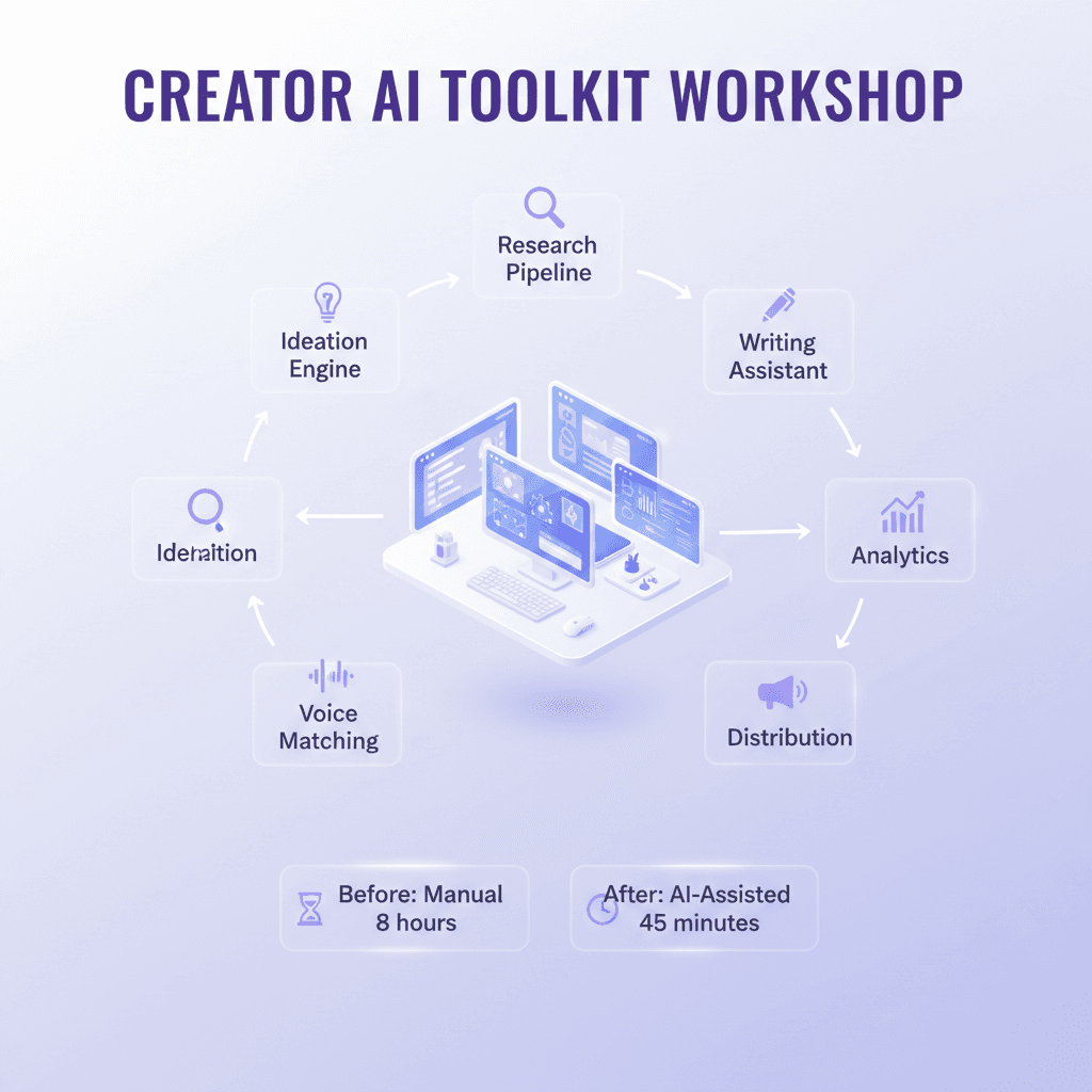 The Creator's AI Toolkit: Build Your Complete Content System