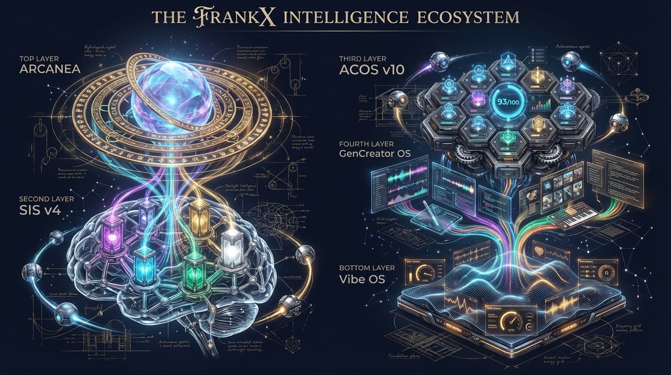 The FrankX Intelligence Ecosystem: How 5 Systems Work Together to Build What Matters
