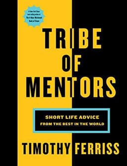 Tribe of Mentors by Tim Ferriss — book cover