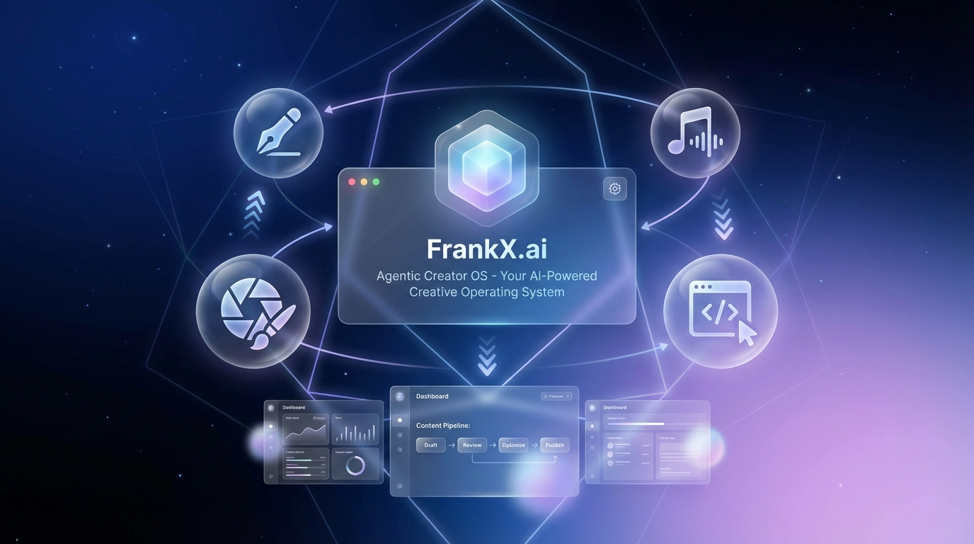 Local Studio Agentic Os The Agentic Creator OS: How to Orchestrate AI Like a Studio | FrankX