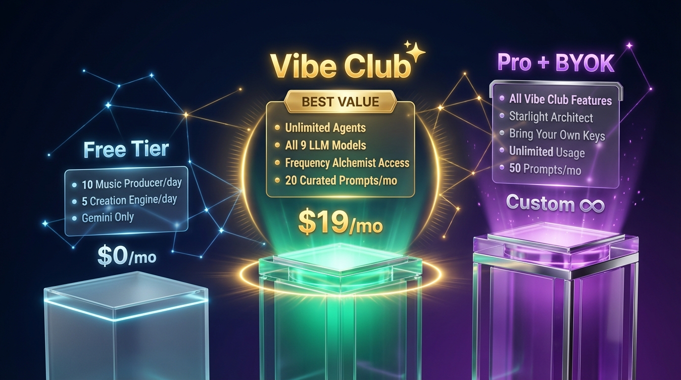 Vibe Club Tiers